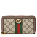 Gucci GG Supreme Ophidia Zip Around Wallet