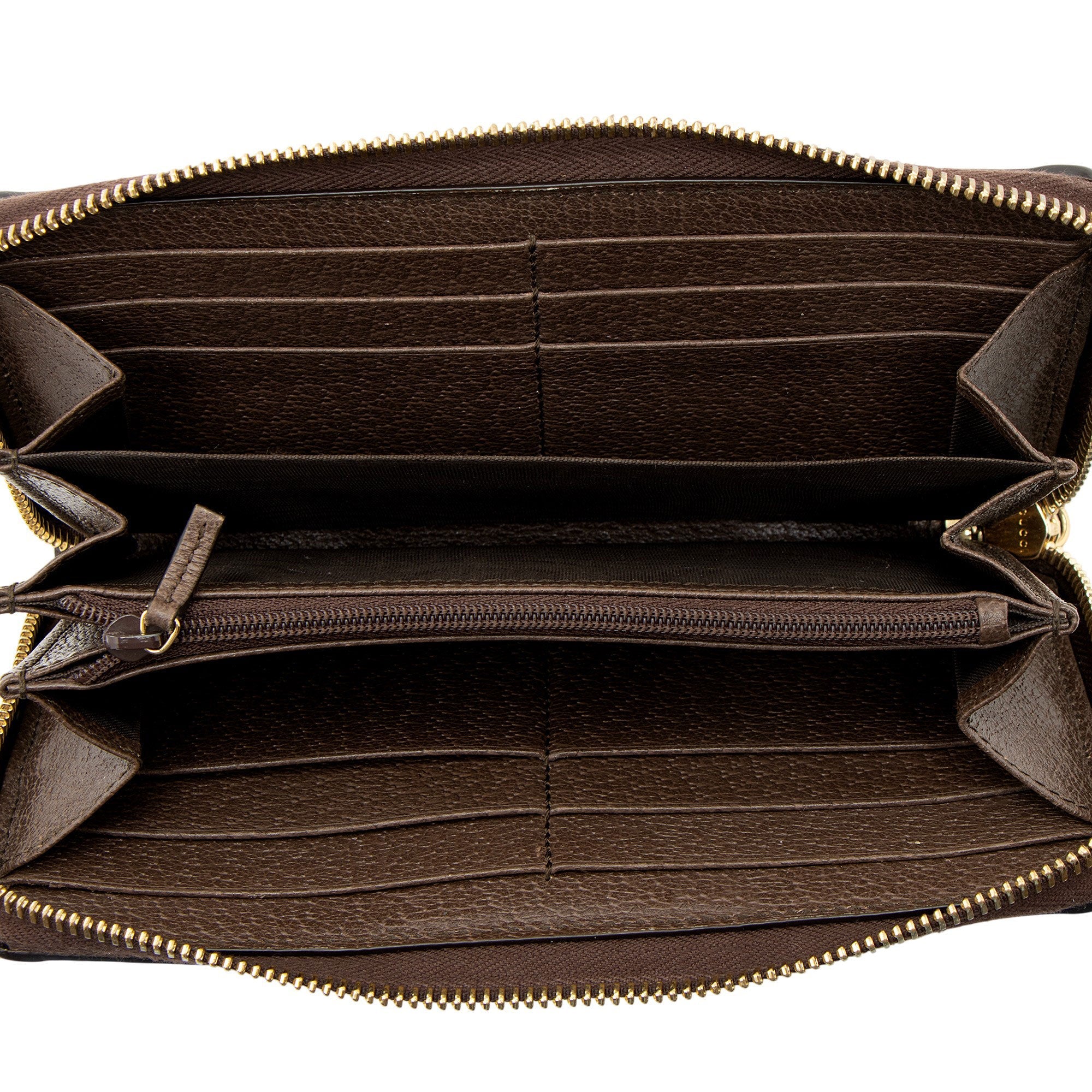 Gucci GG Supreme Ophidia Zip Around Wallet
