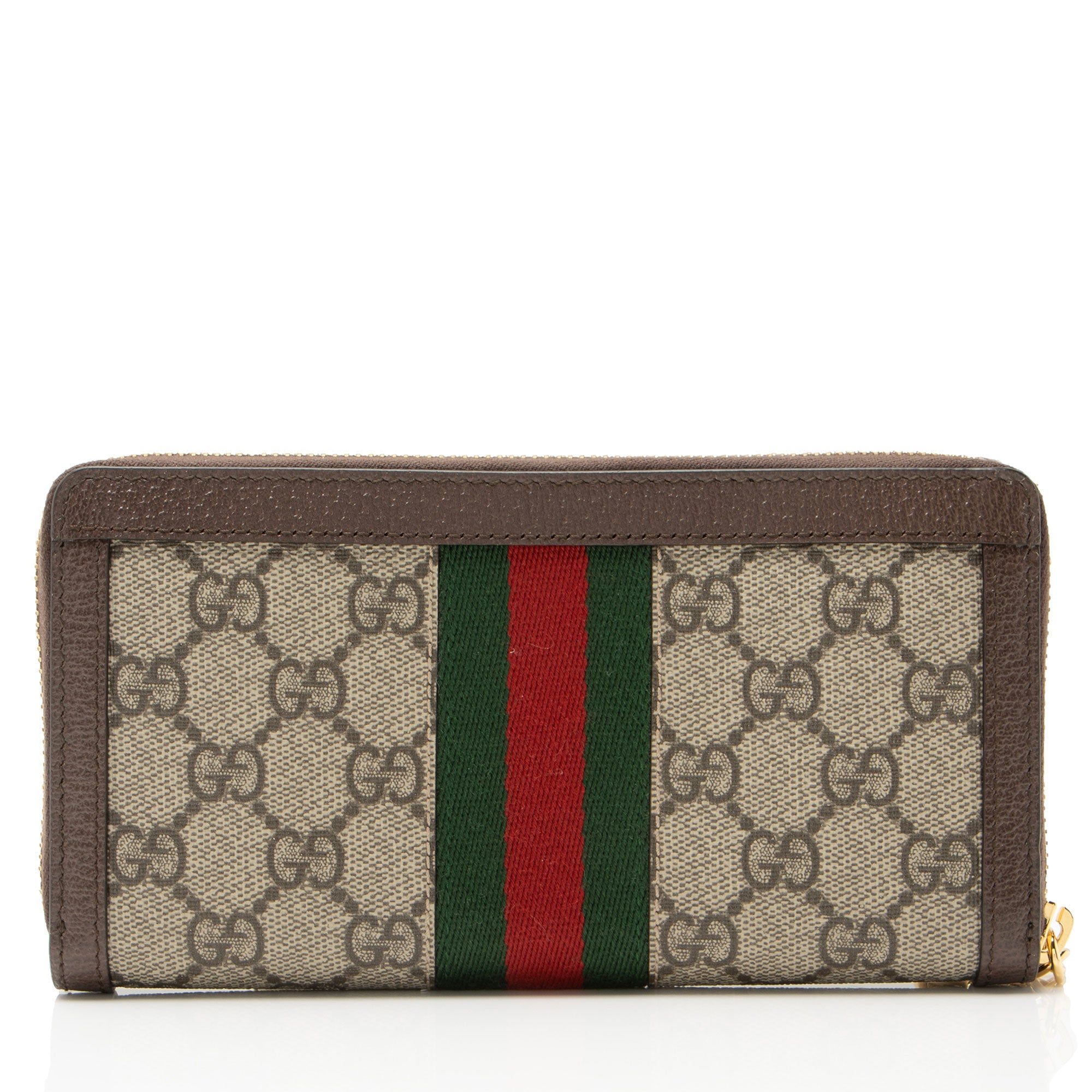 Gucci GG Supreme Ophidia Zip Around Wallet