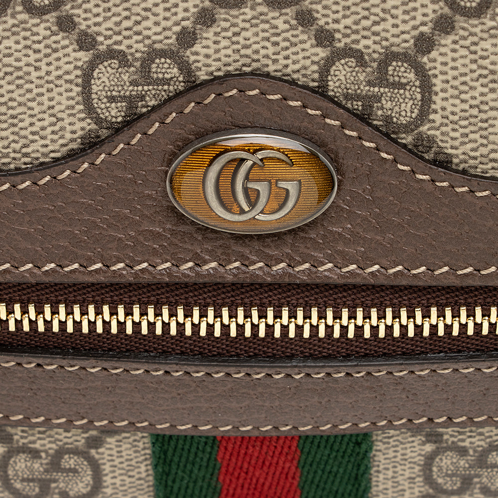 Gucci GG Supreme Ophidia Zip Pouch (SHF-20416)