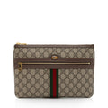 Gucci GG Supreme Ophidia Zip Pouch (SHF-KmZkGJ)