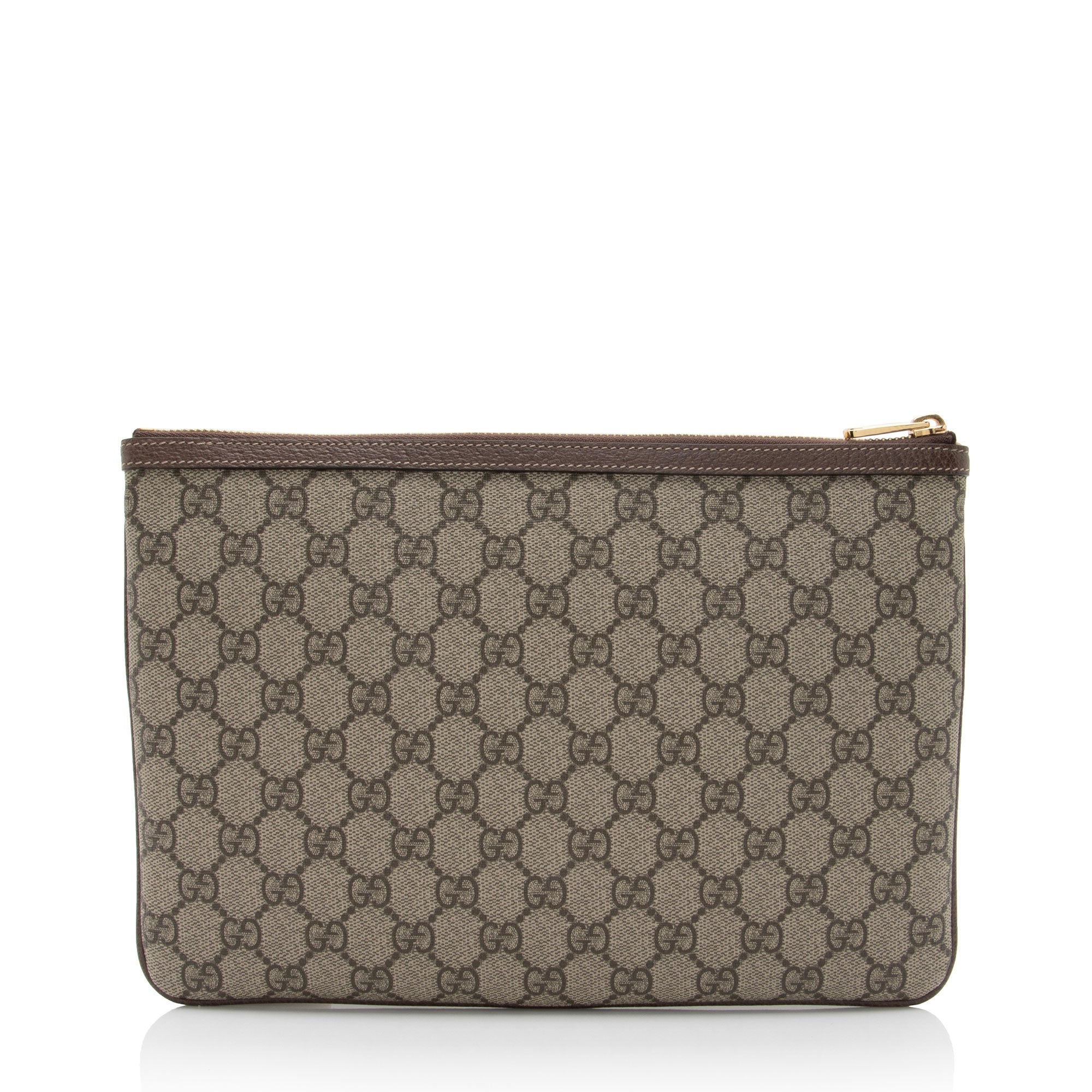 Gucci GG Supreme Ophidia Zip Pouch (SHF-UhG8eK)