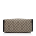Gucci GG Supreme Padlock Chain Medium Shoulder Bag (SHF-23565)
