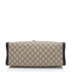 Gucci GG Supreme Padlock Chain Medium Shoulder Bag (SHF-HpZzJo)