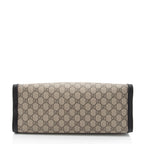 Gucci GG Supreme Padlock Chain Medium Shoulder Bag (SHF-cqPKOC)