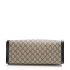 Gucci GG Supreme Padlock Chain Medium Shoulder Bag (SHF-aTdUTN)