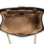 Gucci GG Supreme Padlock Chain Medium Shoulder Bag