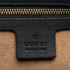 Gucci GG Supreme Padlock Chain Medium Shoulder Bag