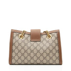 Gucci GG Supreme Padlock Chain Small Shoulder Bag (SHF-23018)
