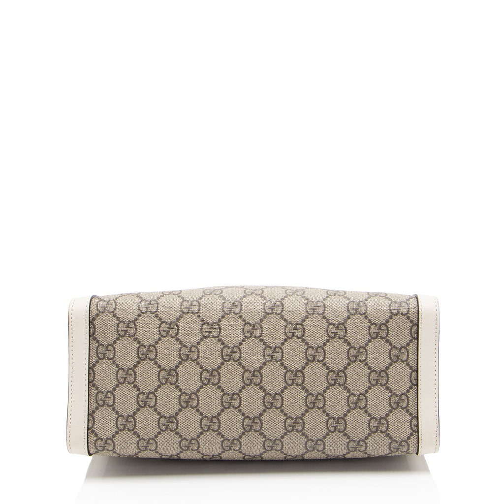 Gucci GG Supreme Padlock Chain Small Shoulder Bag