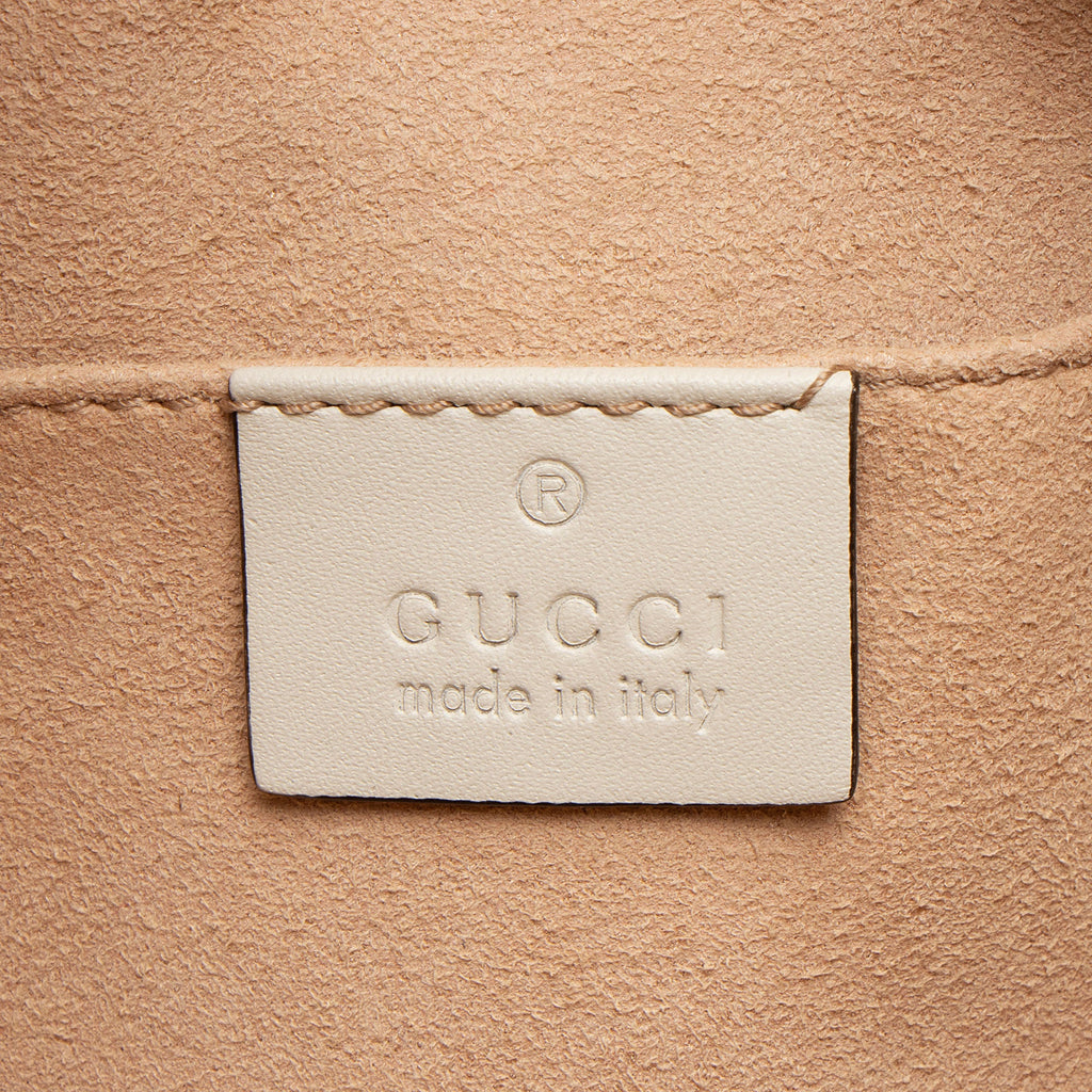 Gucci GG Supreme Padlock Chain Small Shoulder Bag