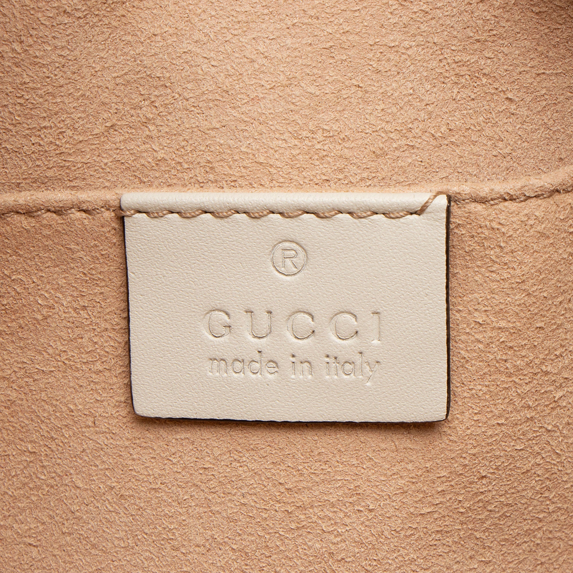 Gucci GG Supreme Padlock Chain Small Shoulder Bag