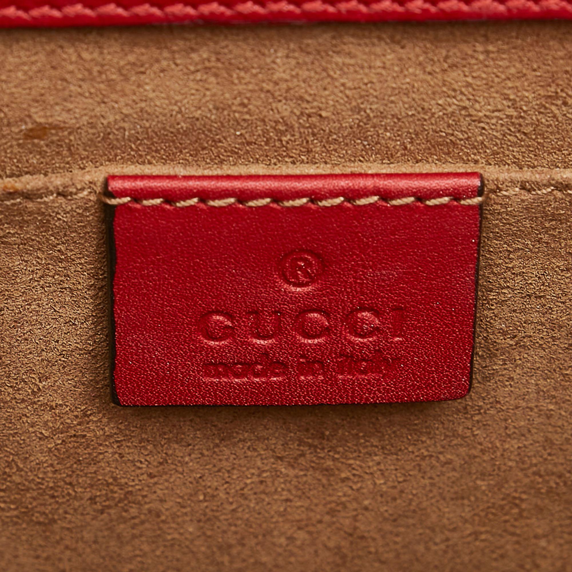 Gucci GG Supreme Padlock Crossbody Bag (SHG-34078)