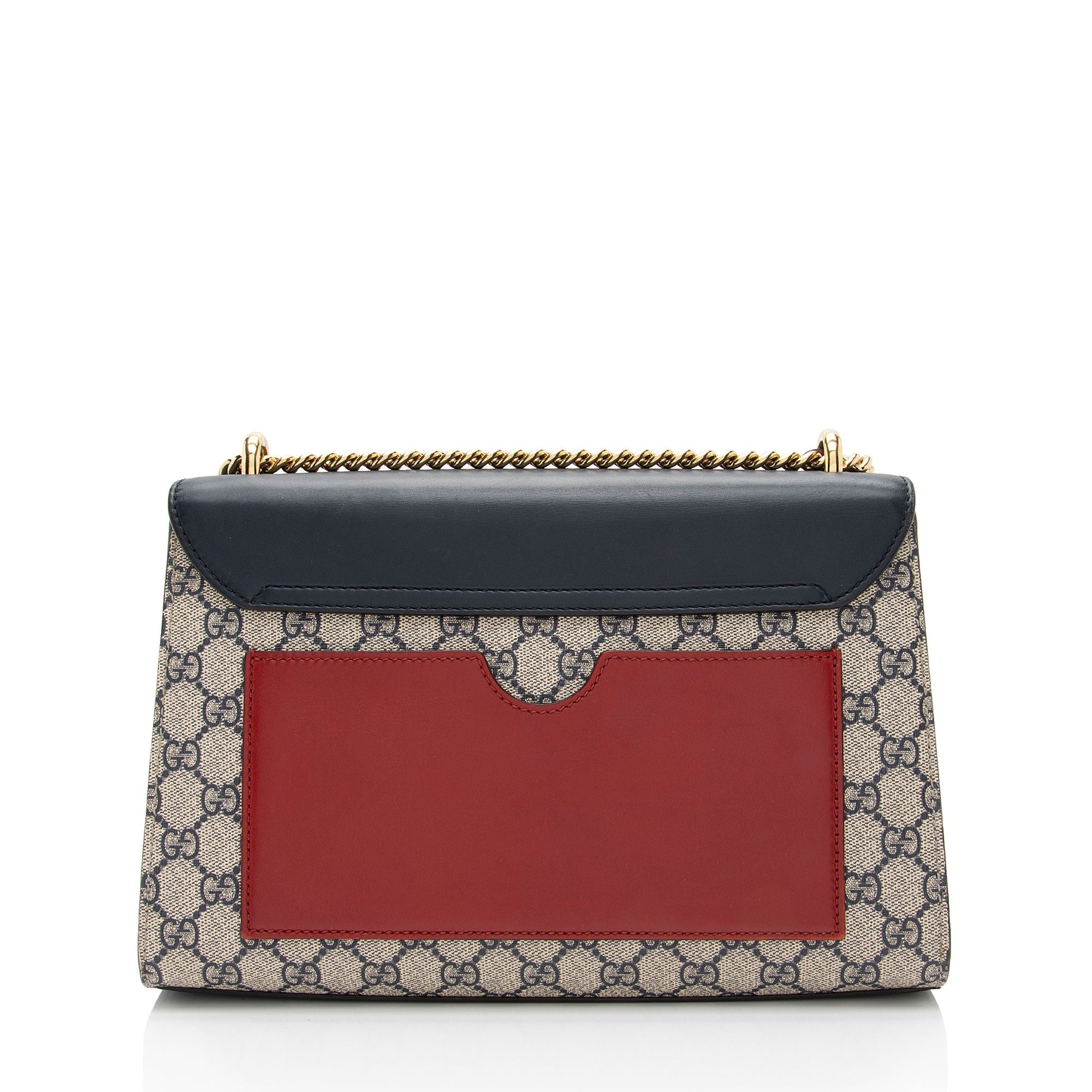Gucci GG Supreme Padlock Medium Shoulder Bag