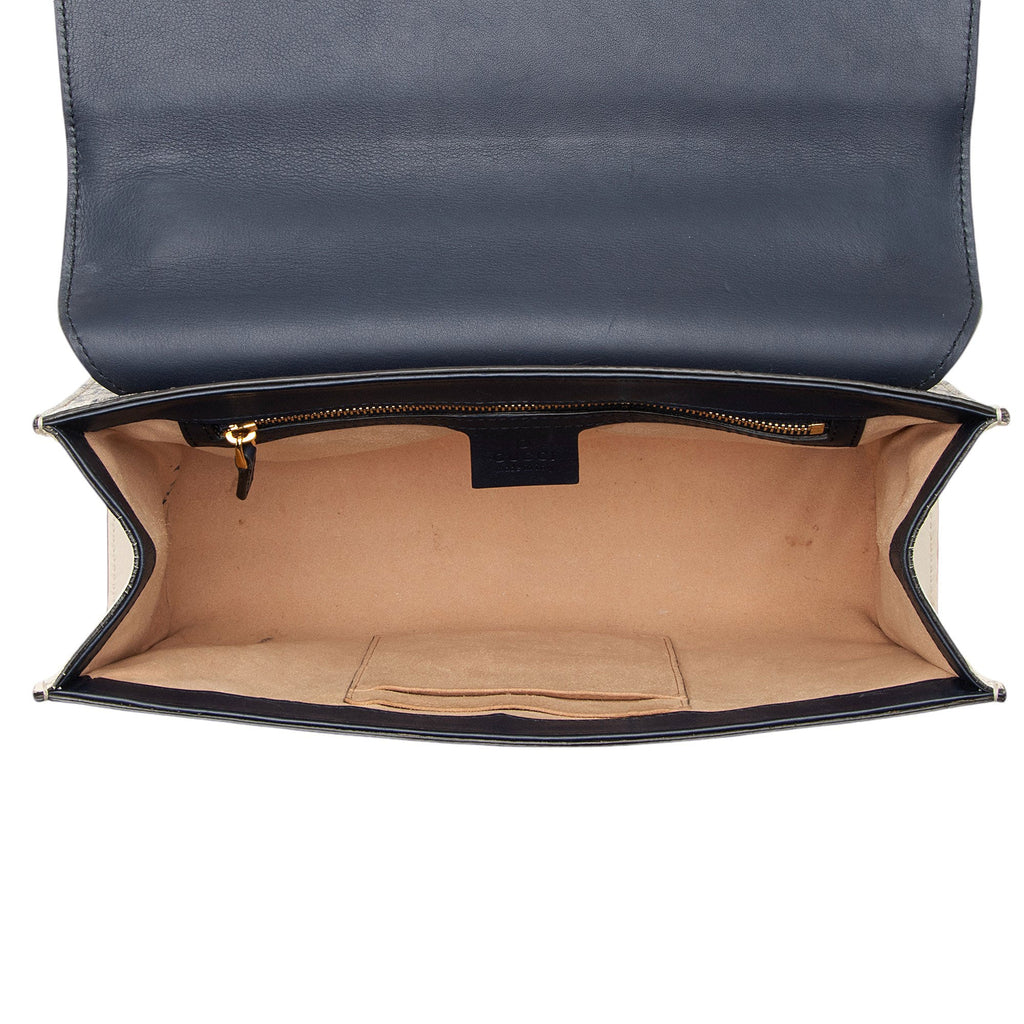 Gucci GG Supreme Padlock Medium Shoulder Bag