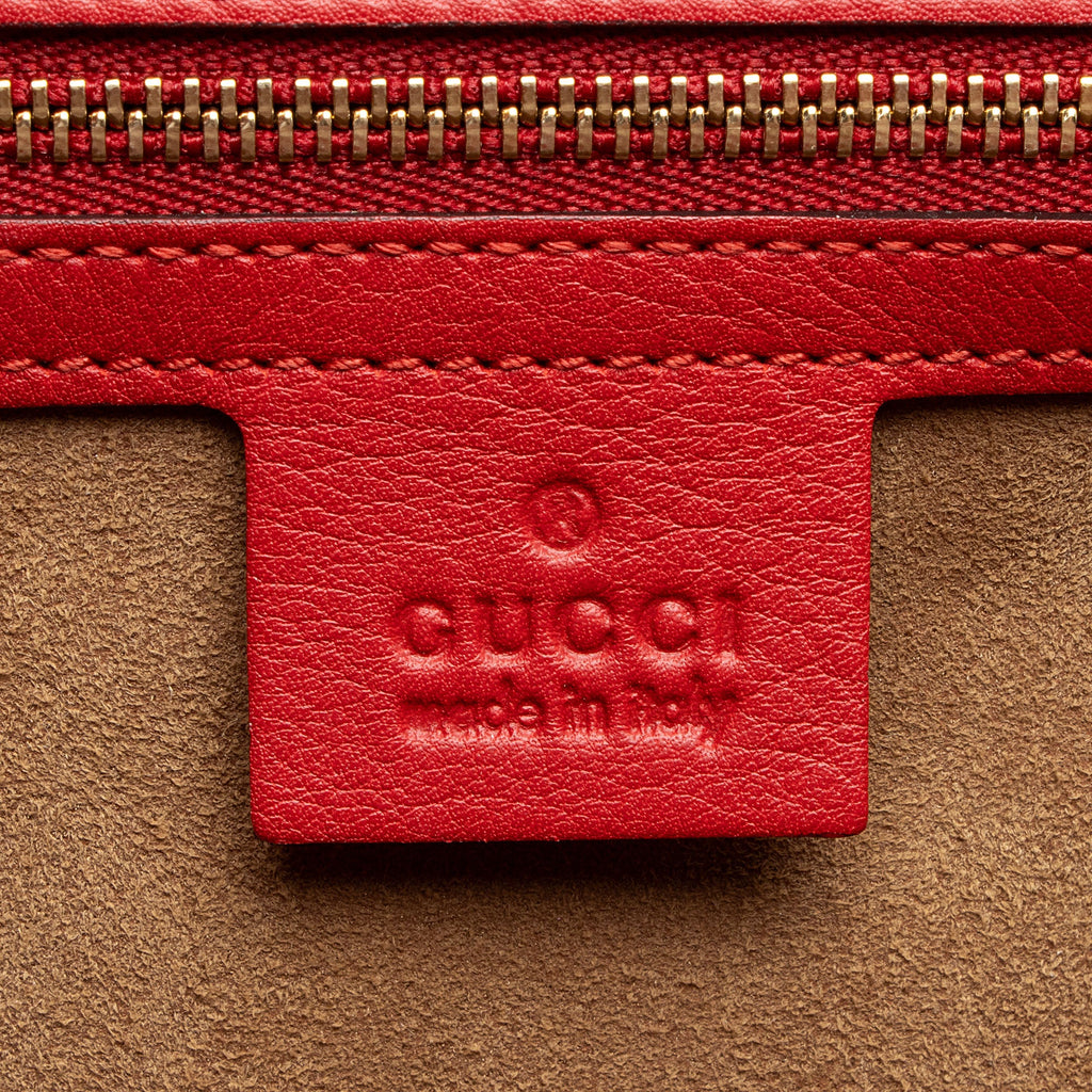 Gucci GG Supreme Padlock Medium Shoulder Bag