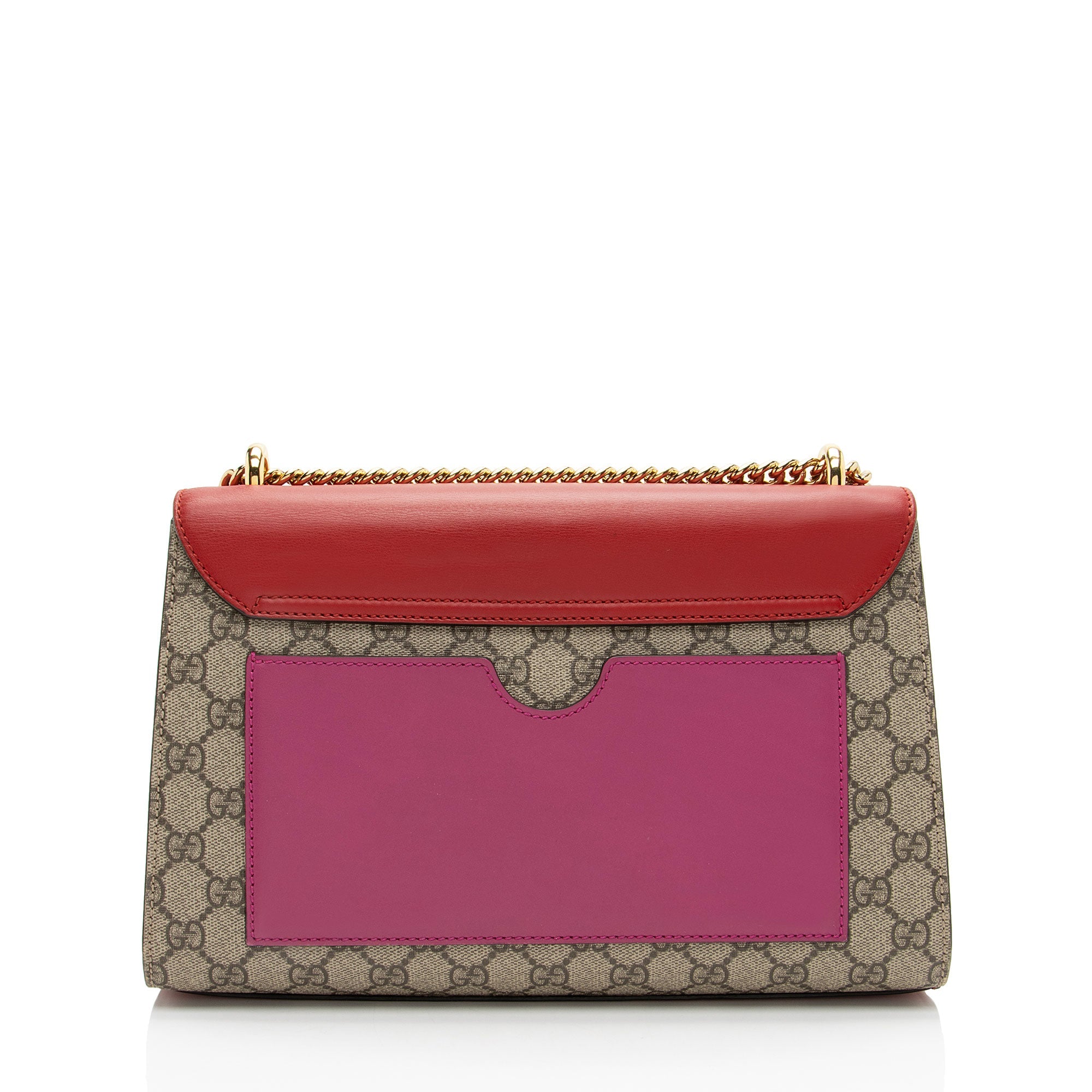 Gucci GG Supreme Padlock Medium Shoulder Bag