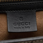 Gucci GG Supreme Padlock Medium Top Handle Satchel (SHF-22676)