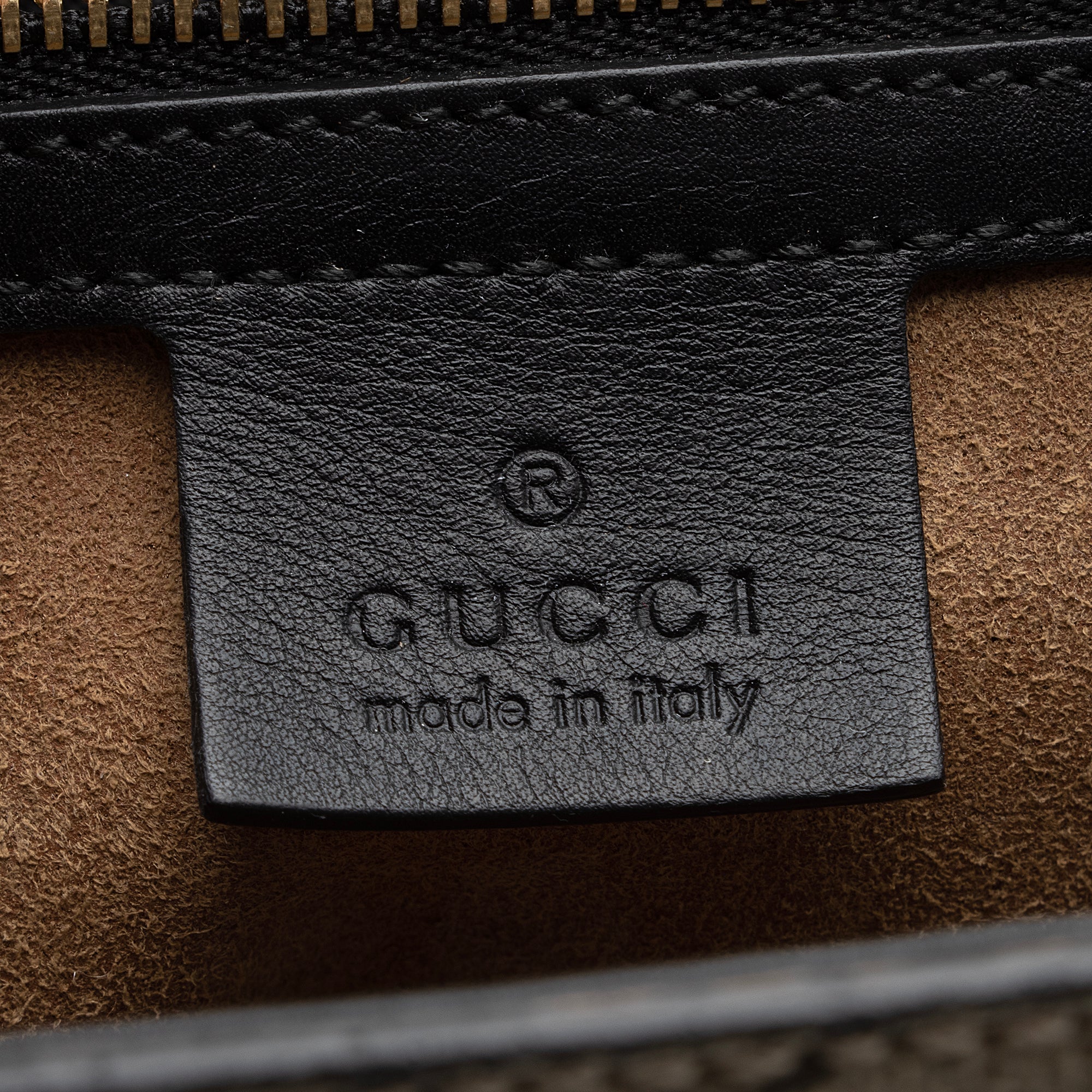 Gucci GG Supreme Padlock Medium Top Handle Satchel (SHF-22676)