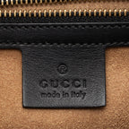 Gucci GG Supreme Padlock Medium Top Handle (SHF-CJW6VB)