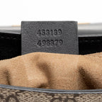 Gucci GG Supreme Padlock Saddle Medium Shoulder Bag (SHF-22972)