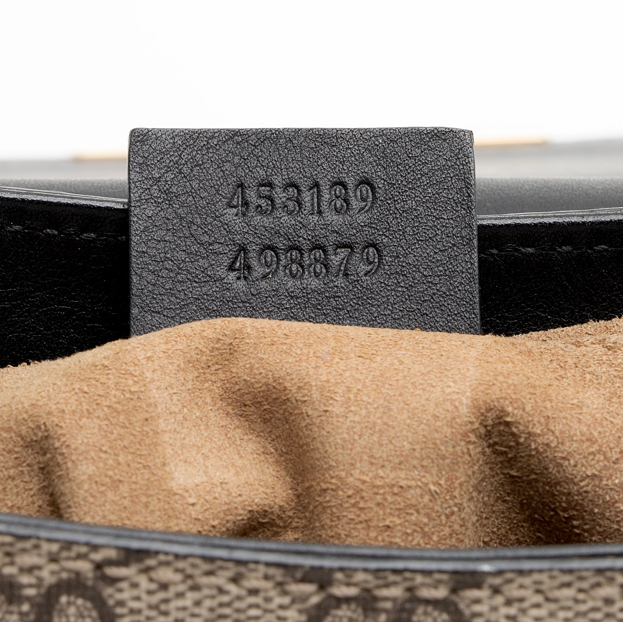 Gucci GG Supreme Padlock Saddle Medium Shoulder Bag (SHF-22972)