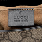 Gucci GG Supreme Padlock Saddle Medium Shoulder Bag (SHF-22972)