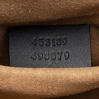 Gucci GG Supreme Padlock Saddle Medium Shoulder Bag