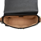 Gucci GG Supreme Padlock Saddle Medium Shoulder Bag