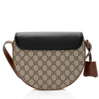 Gucci GG Supreme Padlock Saddle Small Shoulder Bag (SHF-Wwfxt7)