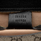 Gucci GG Supreme Padlock Saddle Small Shoulder Bag (SHF-Wwfxt7)