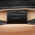 Gucci GG Supreme Padlock Saddle Small Shoulder Bag