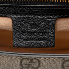 Gucci GG Supreme Padlock Saddle Small Shoulder Bag