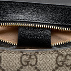 Gucci GG Supreme Padlock Saddle Small Shoulder Bag