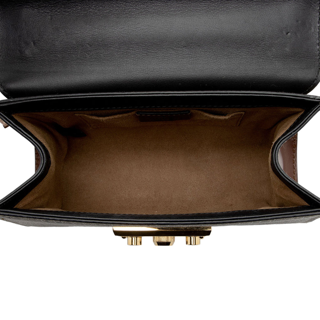 Gucci GG Supreme Padlock Small Shoulder Bag (SHF-pQQH48)