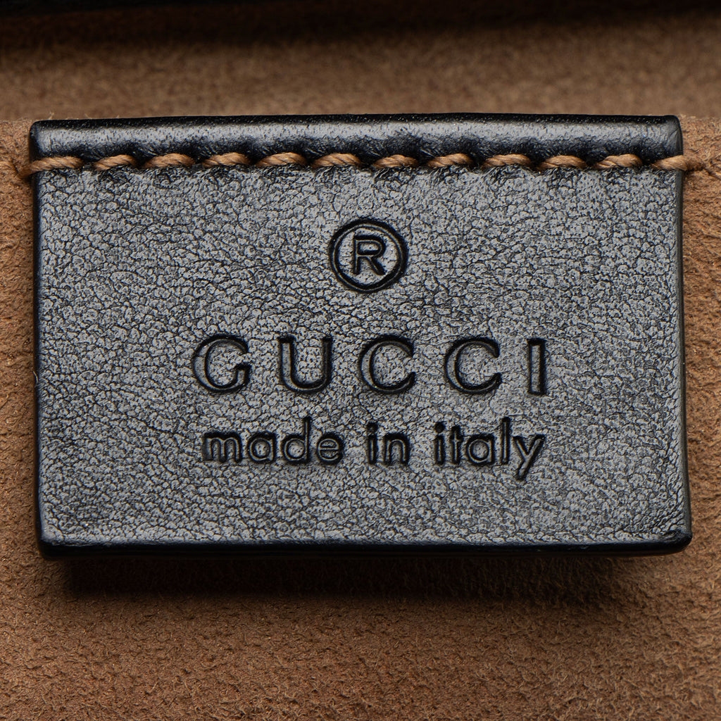 Gucci GG Supreme Padlock Small Shoulder Bag