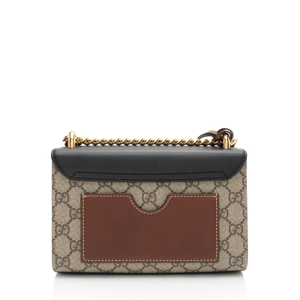 Gucci GG Supreme Padlock Small Shoulder Bag