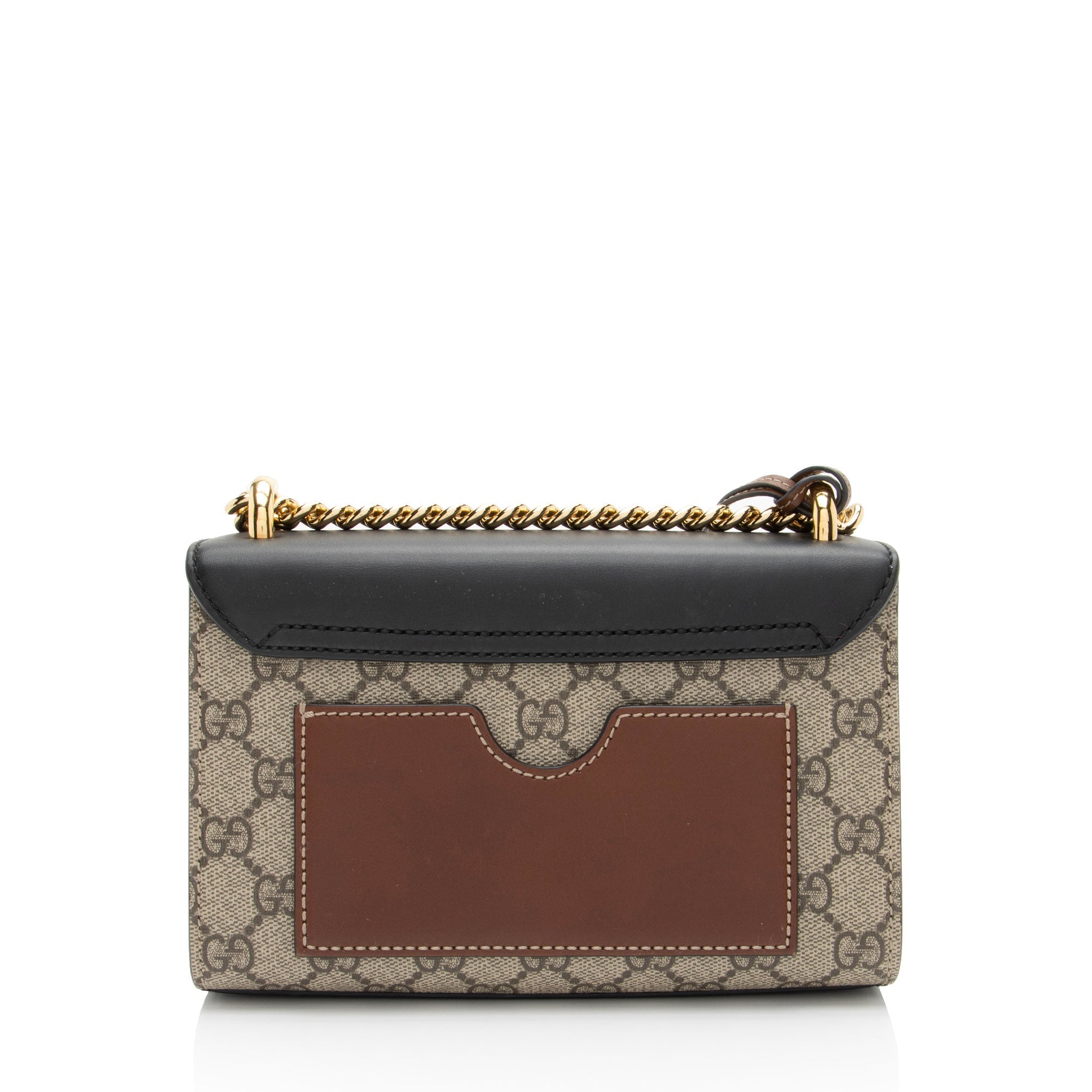 Gucci GG Supreme Padlock Small Shoulder Bag