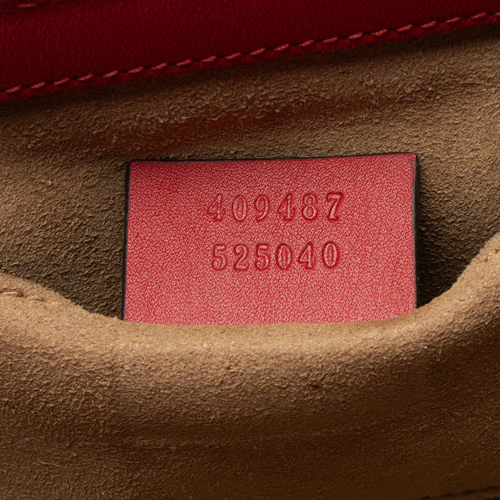 Gucci GG Supreme Padlock Small Shoulder Bag