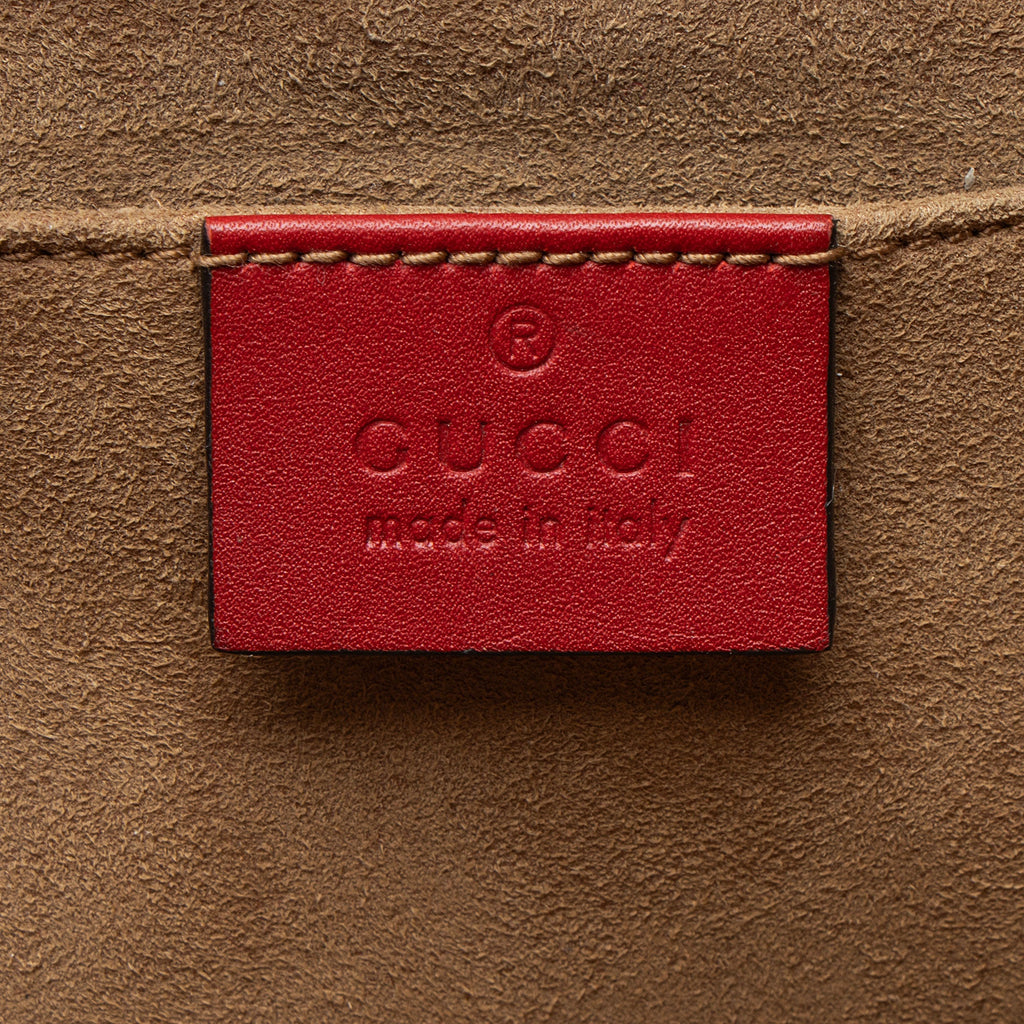 Gucci GG Supreme Padlock Small Shoulder Bag