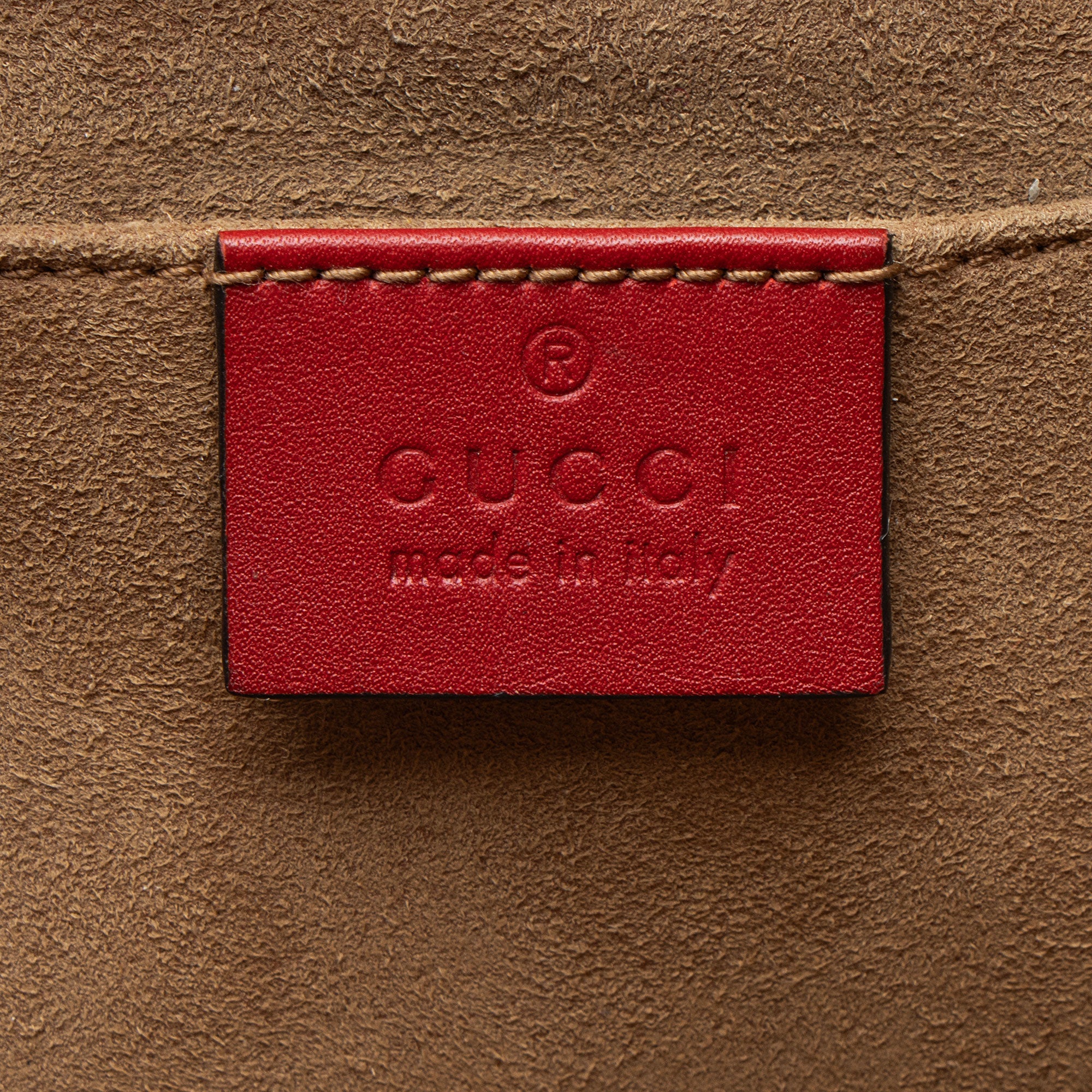 Gucci GG Supreme Padlock Small Shoulder Bag
