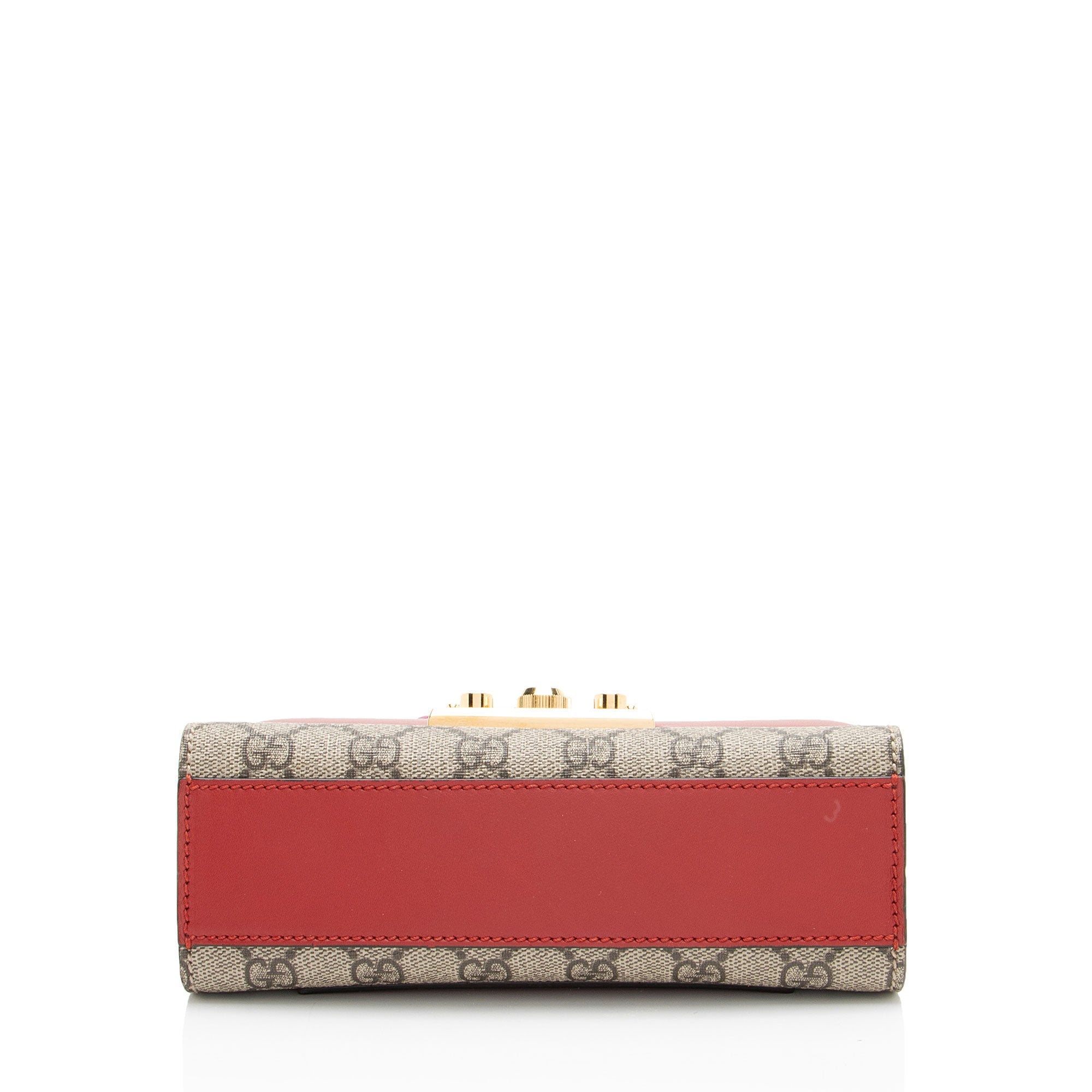 Gucci GG Supreme Padlock Small Shoulder Bag