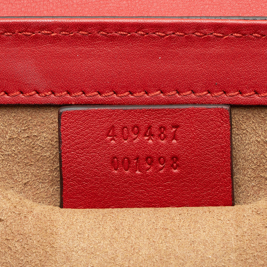 Gucci GG Supreme Padlock Small Shoulder Bag