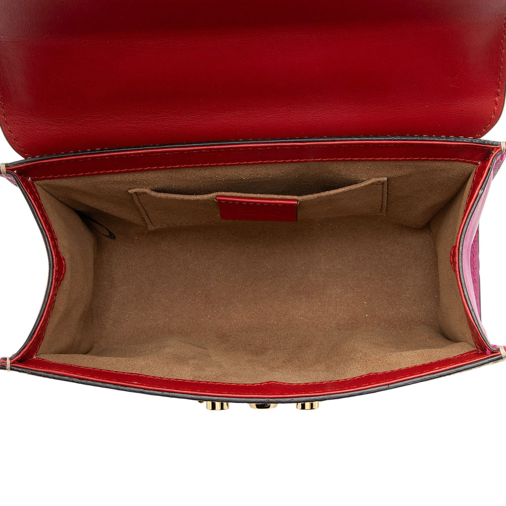 Gucci GG Supreme Padlock Small Shoulder Bag
