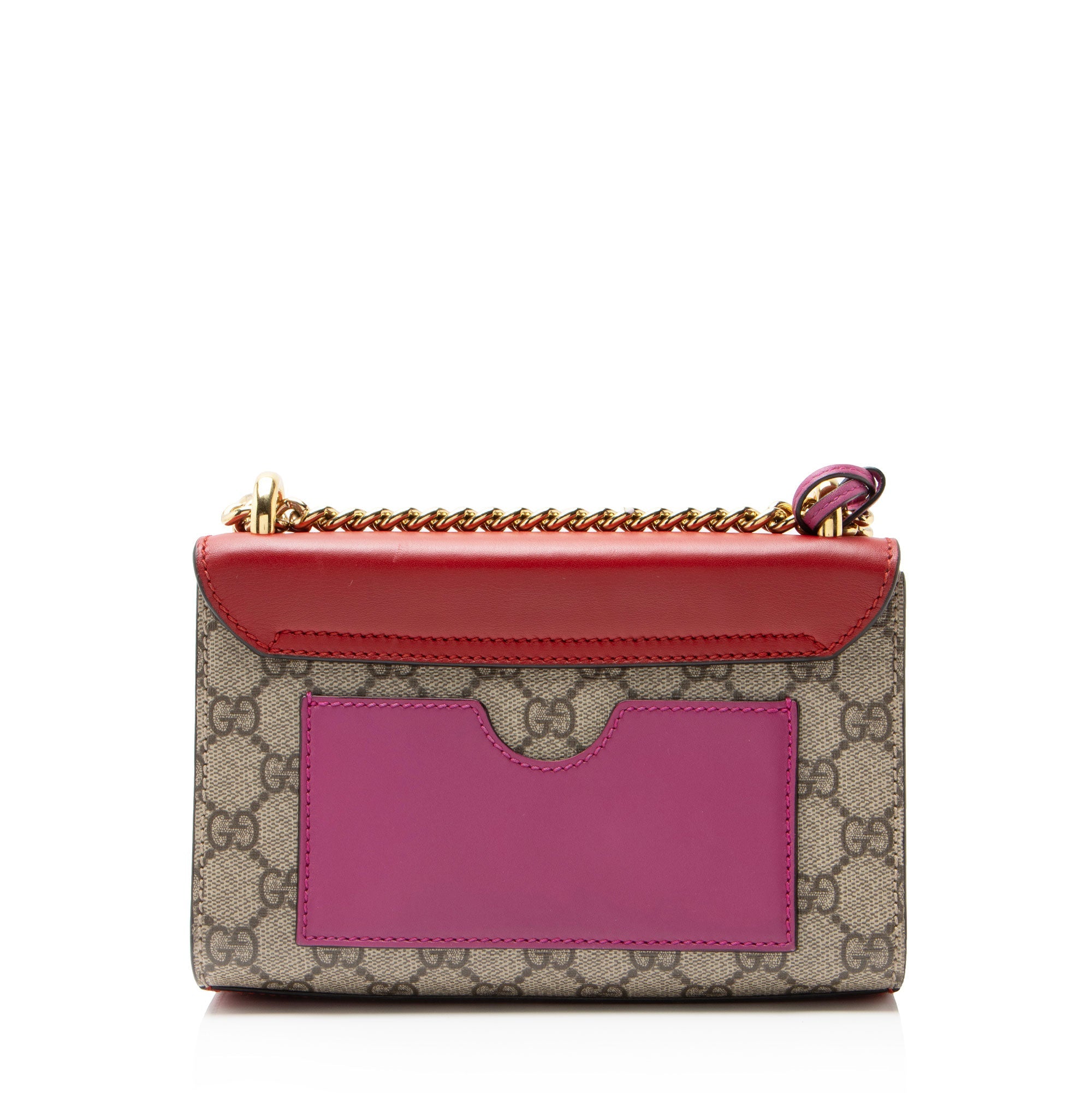 Gucci GG Supreme Padlock Small Shoulder Bag