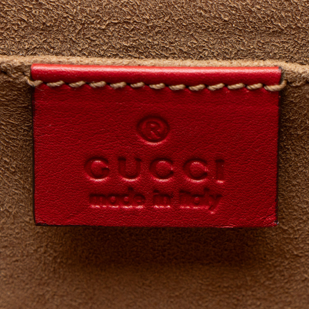 Gucci GG Supreme Padlock Small Shoulder Bag