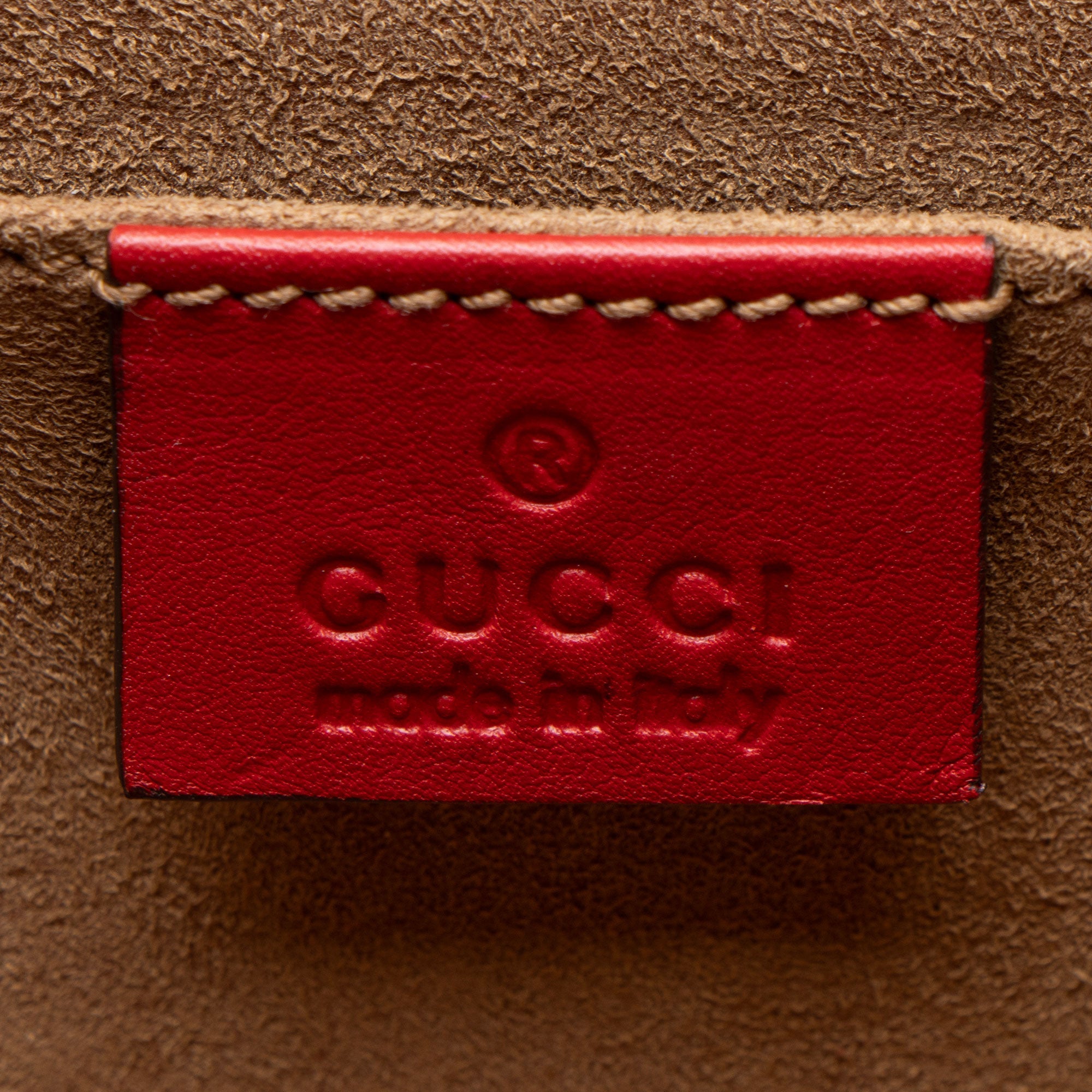 Gucci GG Supreme Padlock Small Shoulder Bag