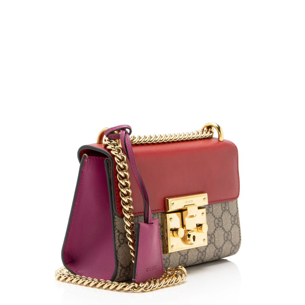 Gucci GG Supreme Padlock Small Shoulder Bag