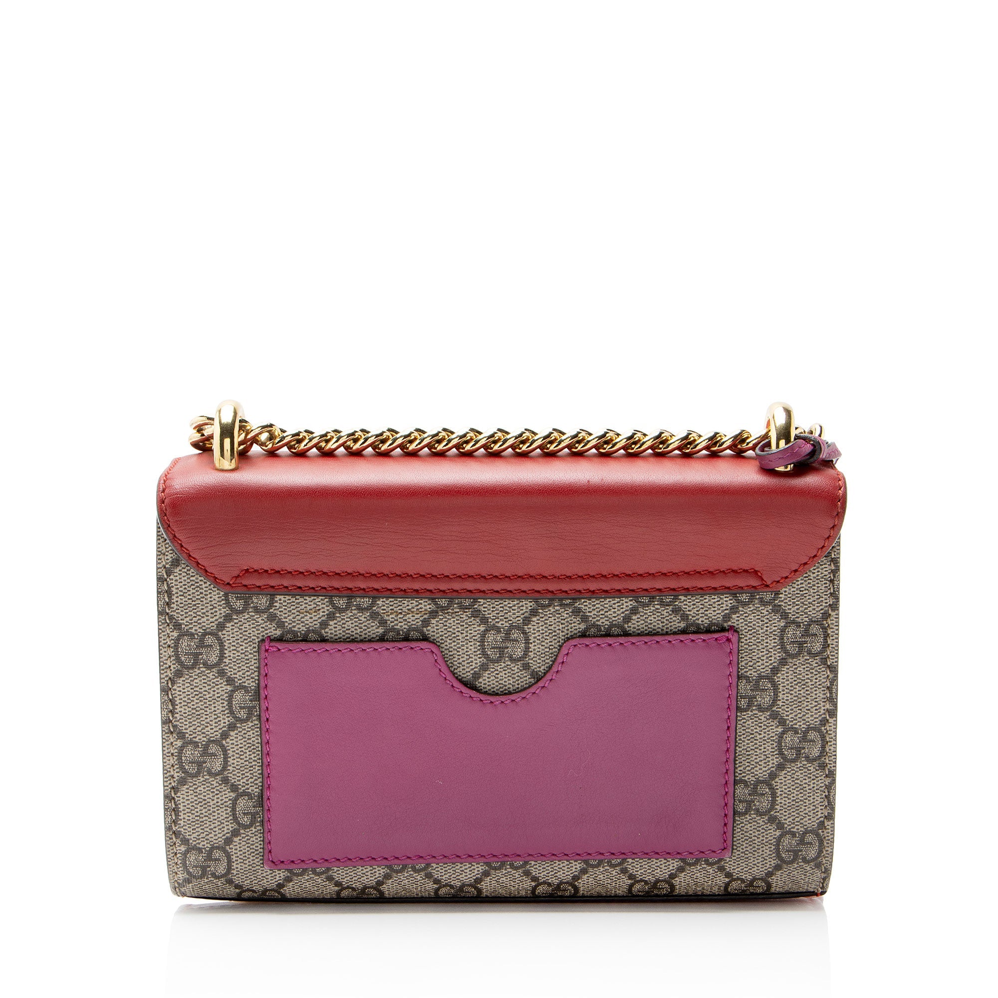 Gucci GG Supreme Padlock Small Shoulder Bag