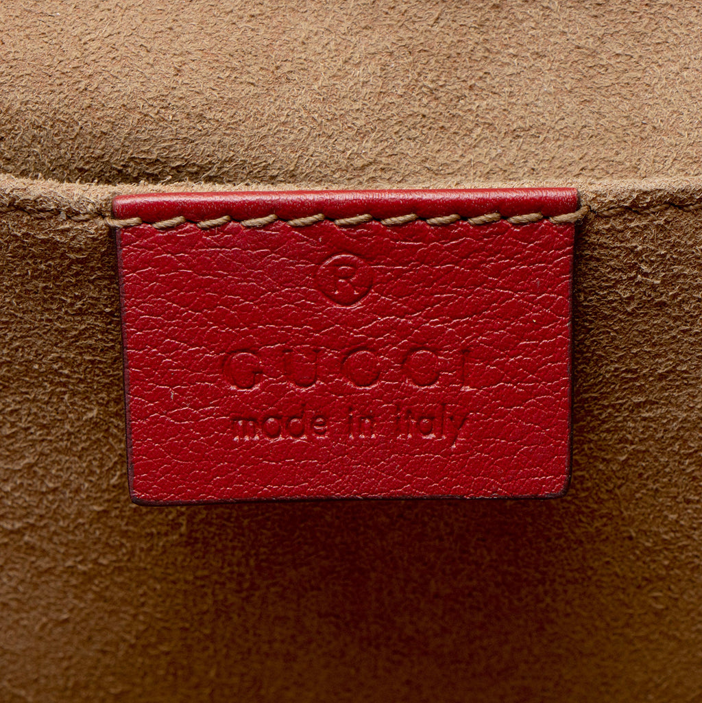 Gucci GG Supreme Padlock Small Shoulder Bag